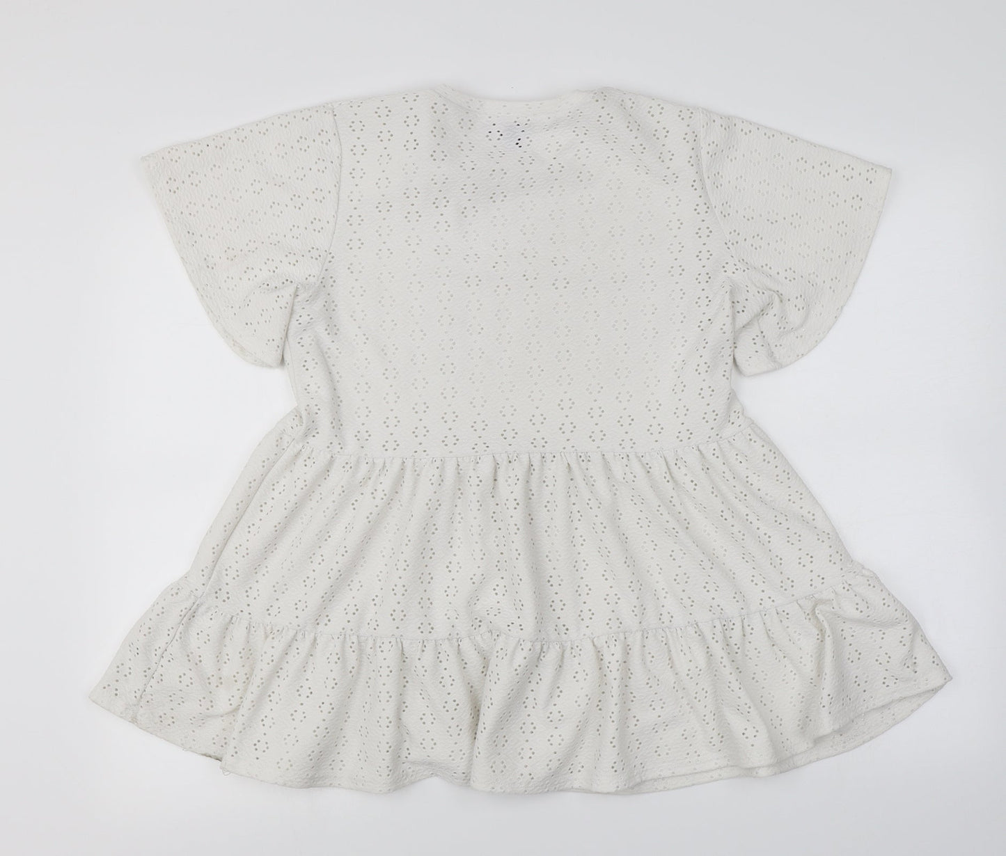 New Look  Womens White   Basic Blouse Size 12