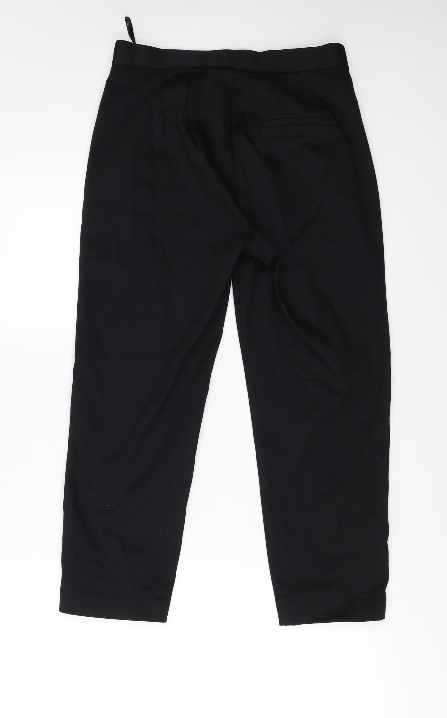 Marks and Spencer  Womens Black   Trousers  Size 10 L20 in