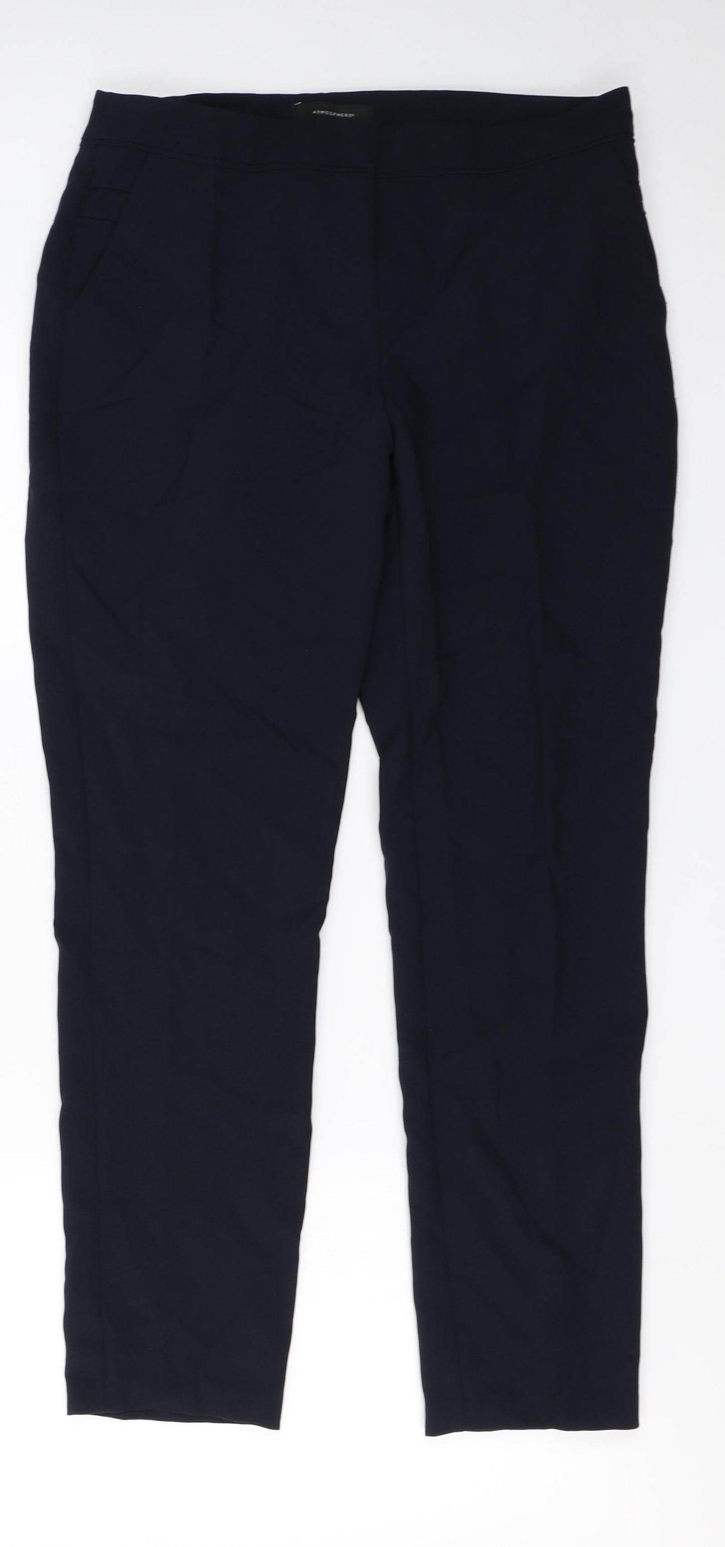 Atmosphere  Womens Blue   Trousers  Size 10 L25 in