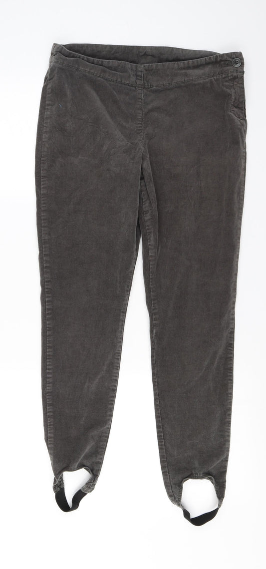Marks and Spencer  Womens Grey   Trousers  Size 10 L23 in
