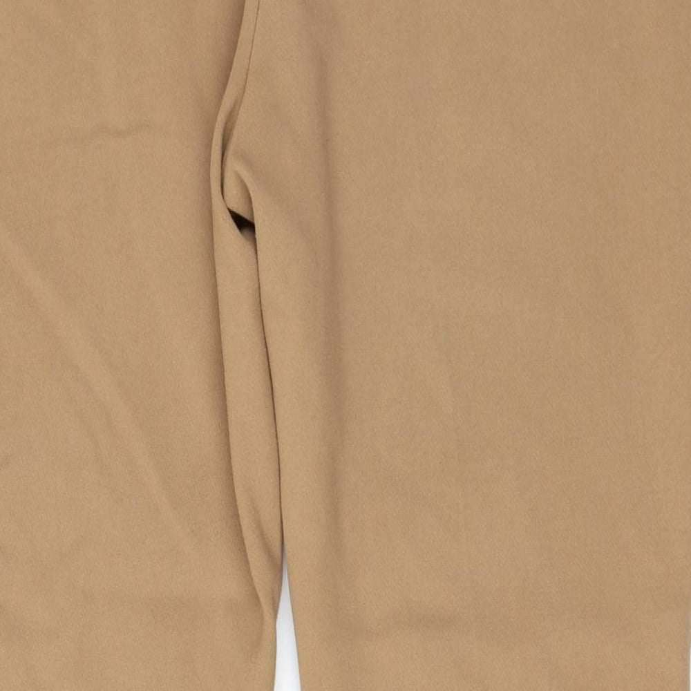 Marks and Spencer  Womens Brown   Trousers  Size 16 L25 in