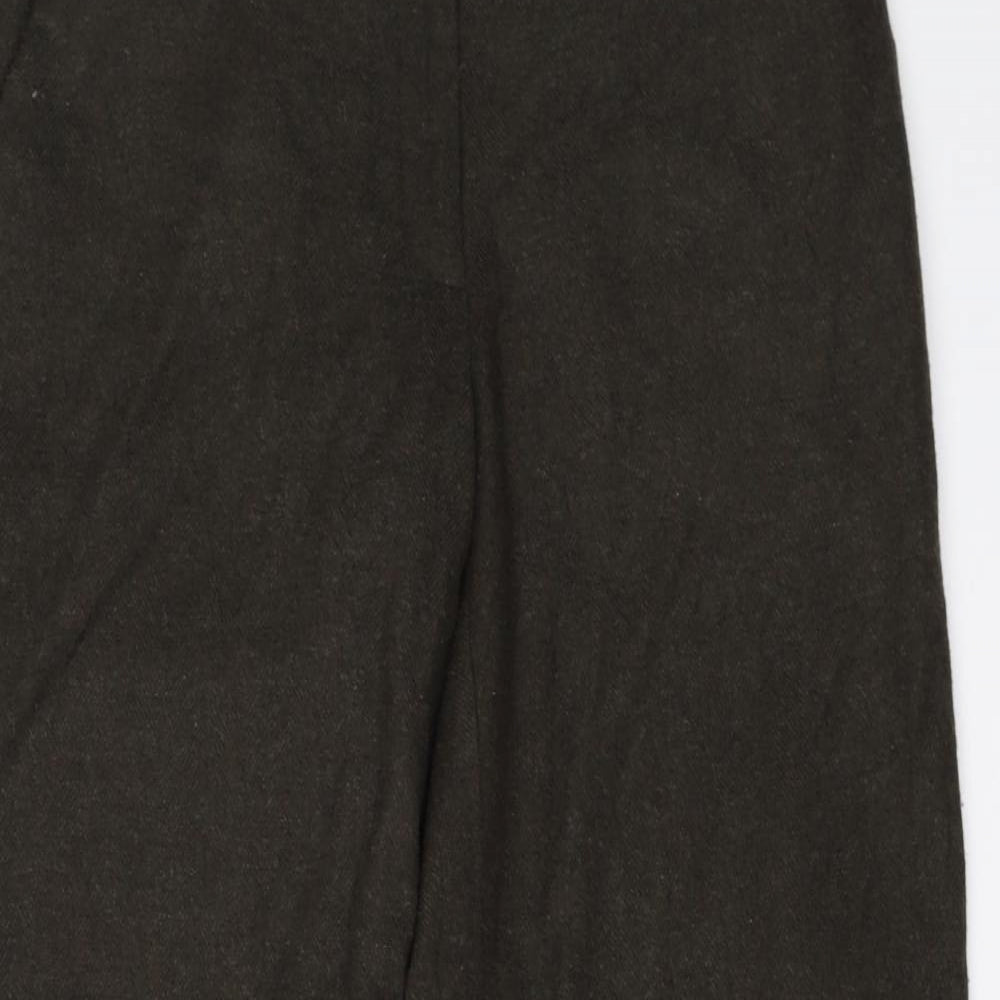 Marks and Spencer  Womens Brown   Trousers  Size 12 L26 in