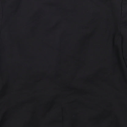 Preloved H&M Womens Black   Jacket Suit Jacket Size 12 - Label
