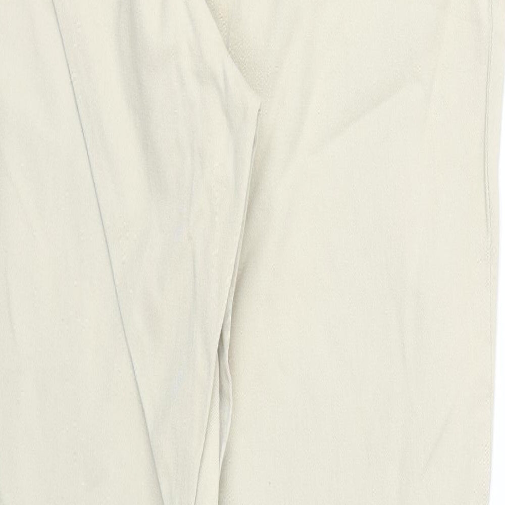 Bonmarché Womens Beige   Trousers  Size 16 L28 in
