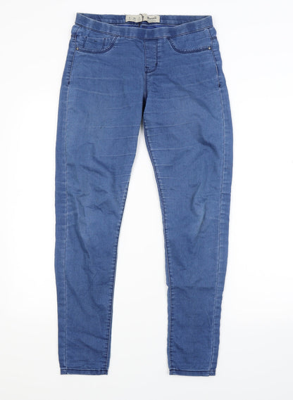 Preloved Primark Womens Blue  Denim Jegging Jeans Size 6 L28 in - Front