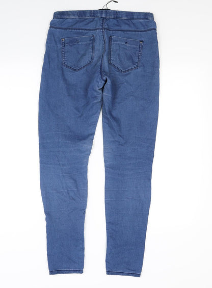 Preloved Primark Womens Blue  Denim Jegging Jeans Size 6 L28 in - Back