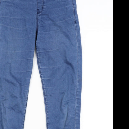 Preloved Primark Womens Blue  Denim Jegging Jeans Size 6 L28 in - Detail