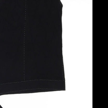 Preloved InWear Womens Black  Knit Basic Tank Size M - Label