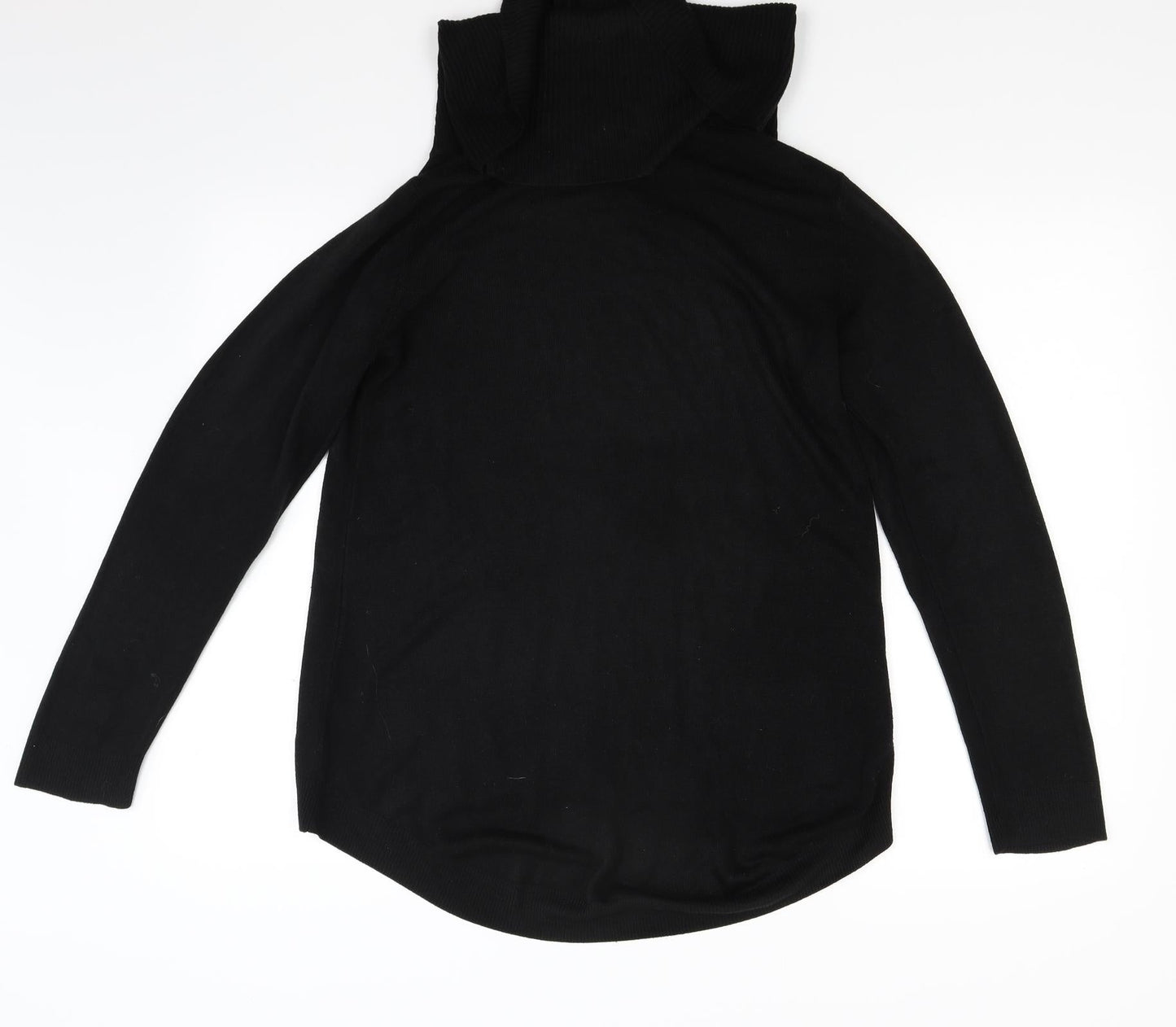 F&F Womens Black  Knit Pullover Jumper Size 12