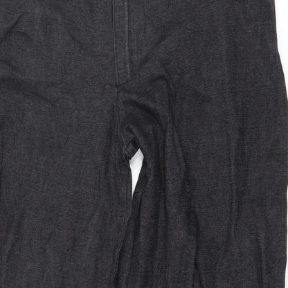 Preloved Denim & Co. Womens Grey   Trousers  Size 34 in L26 in - Detail