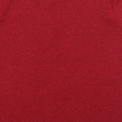 Preloved Berkertex Womens Red  Knit Basic T-Shirt Size 14 - Label