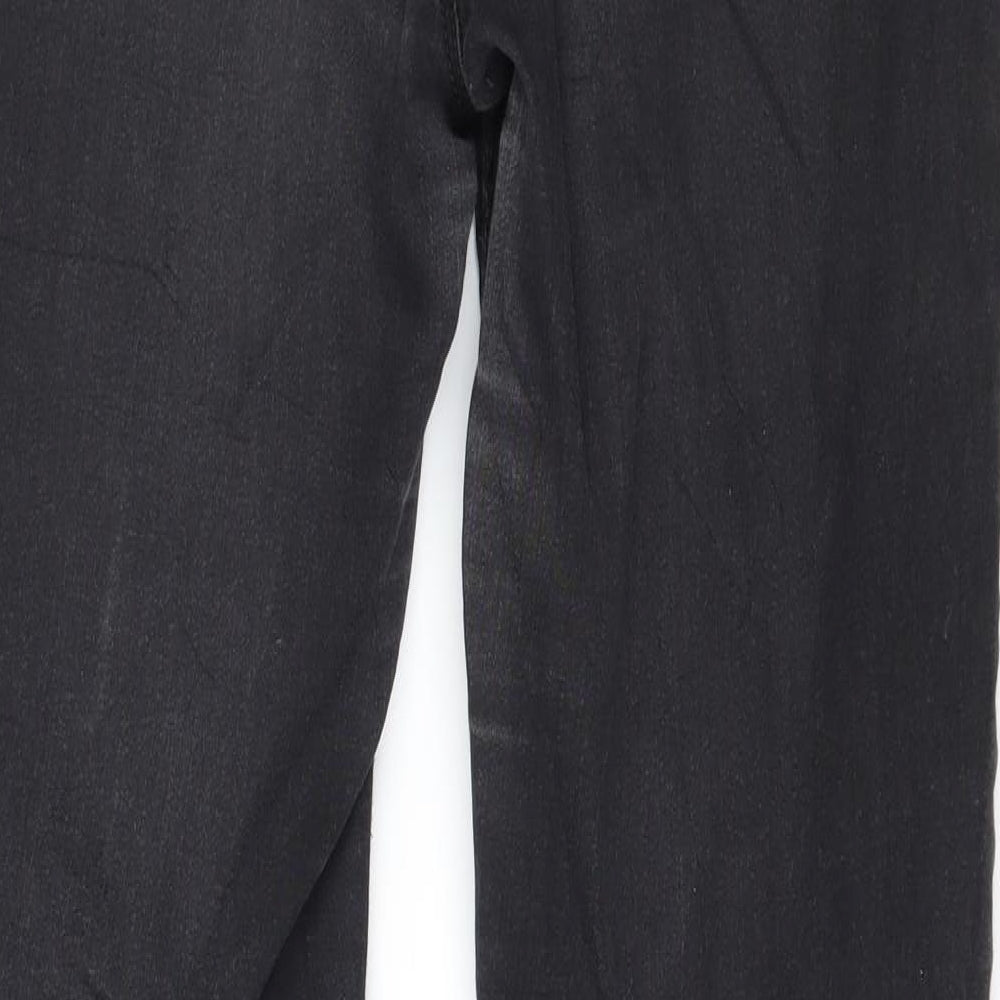 Dorothy Perkins Womens Black  Denim Skinny Jeans Size 10 L29 in