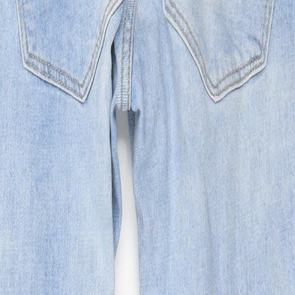 H&M Womens Blue  Denim Skinny Jeans Size 6 L26 in