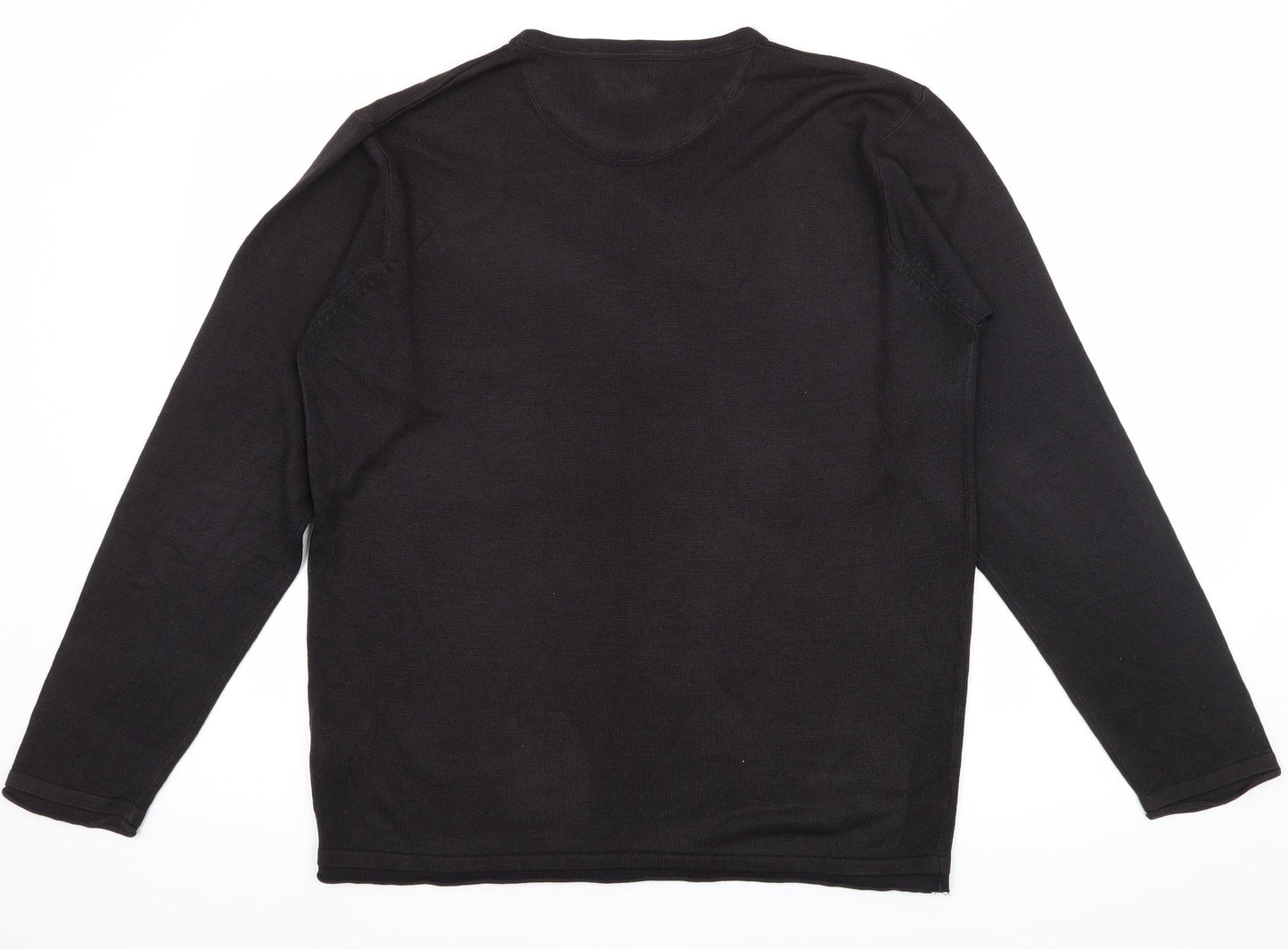 NEXT Womens Black  Knit Basic T-Shirt Size M