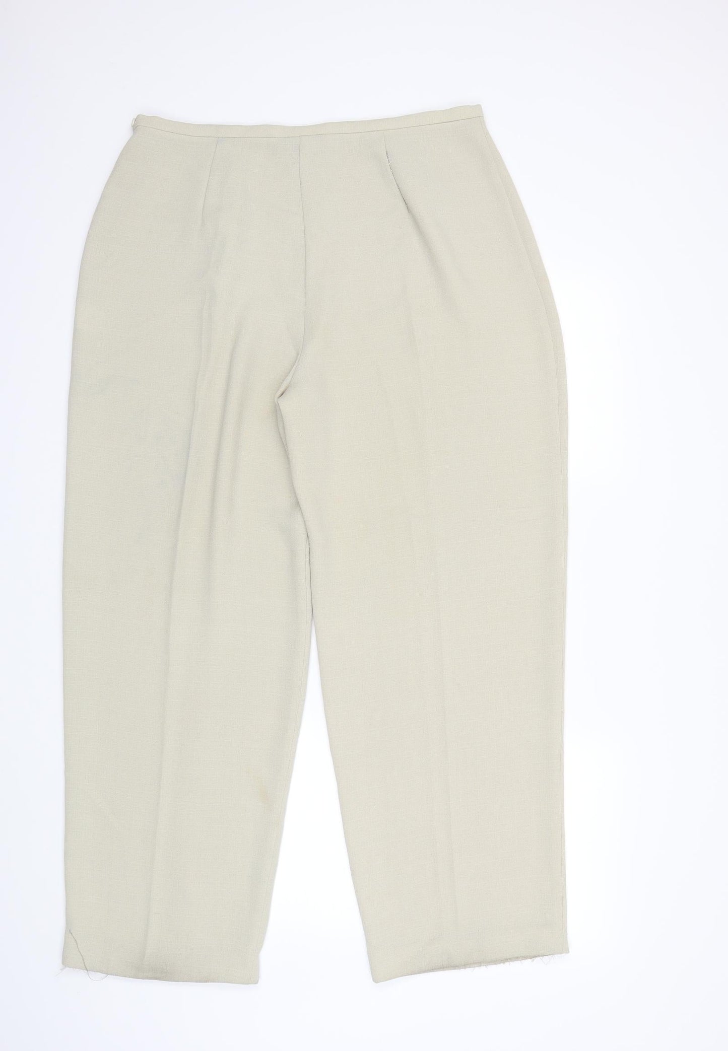 Wallis Womens Beige   Trousers  Size 34 in L29 in