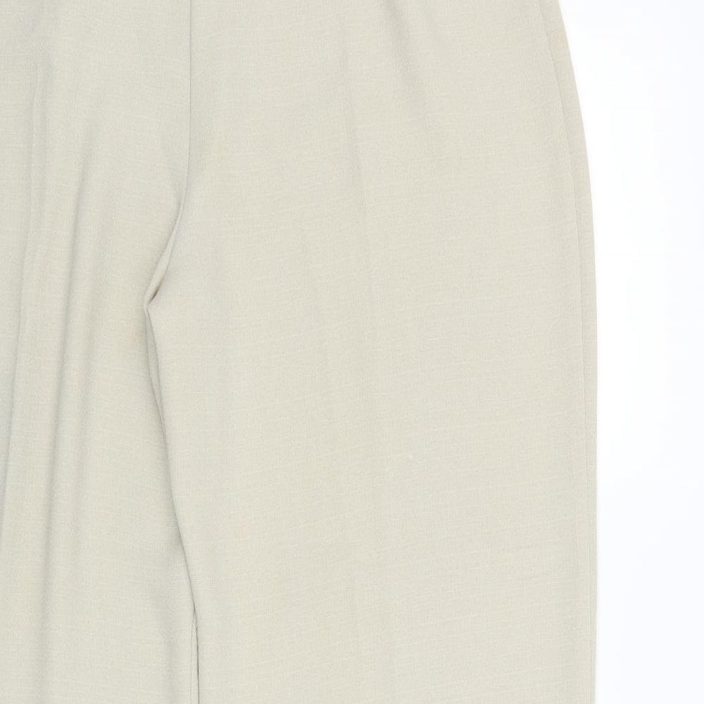 Wallis Womens Beige   Trousers  Size 34 in L29 in