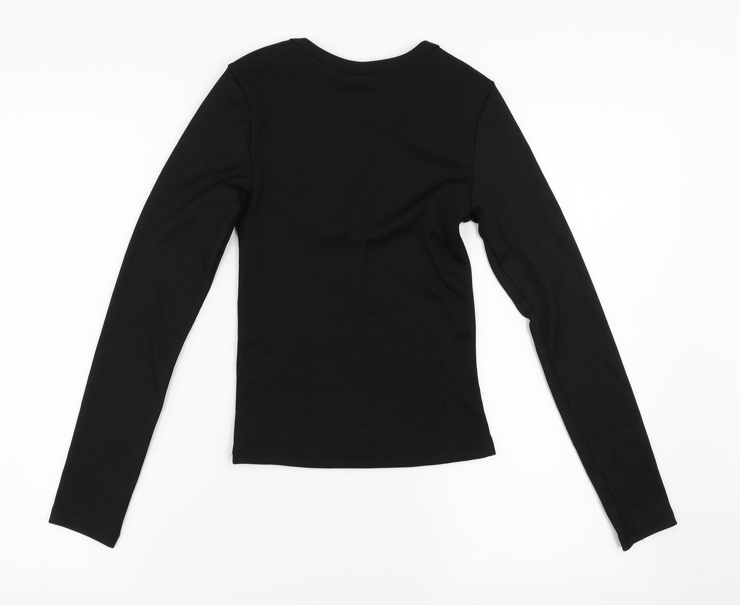 H&M Womens Black   Basic T-Shirt Size XS