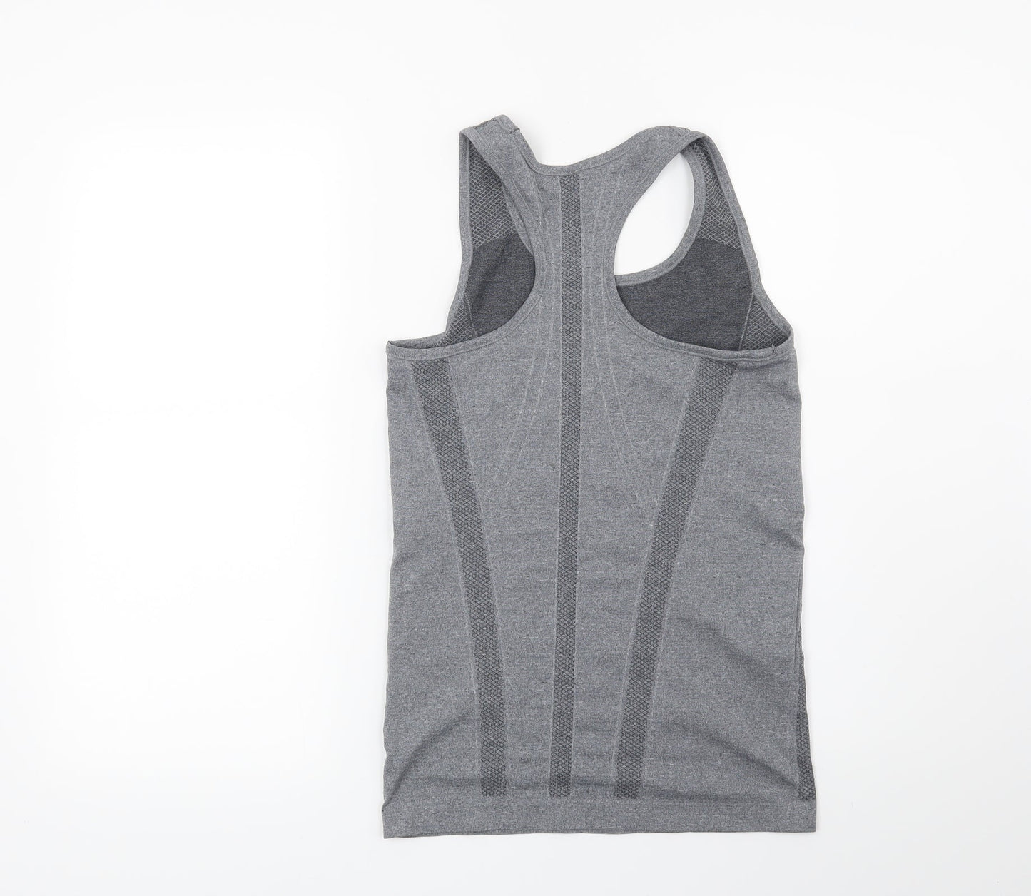 Workout Womens Grey   Basic T-Shirt Size 10