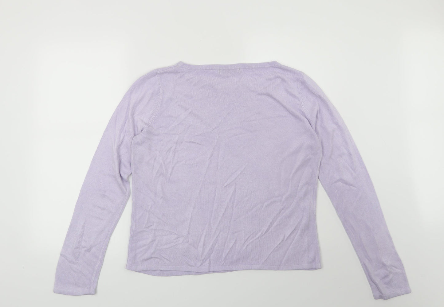 George Womens Purple   Pullover Jumper Size 16