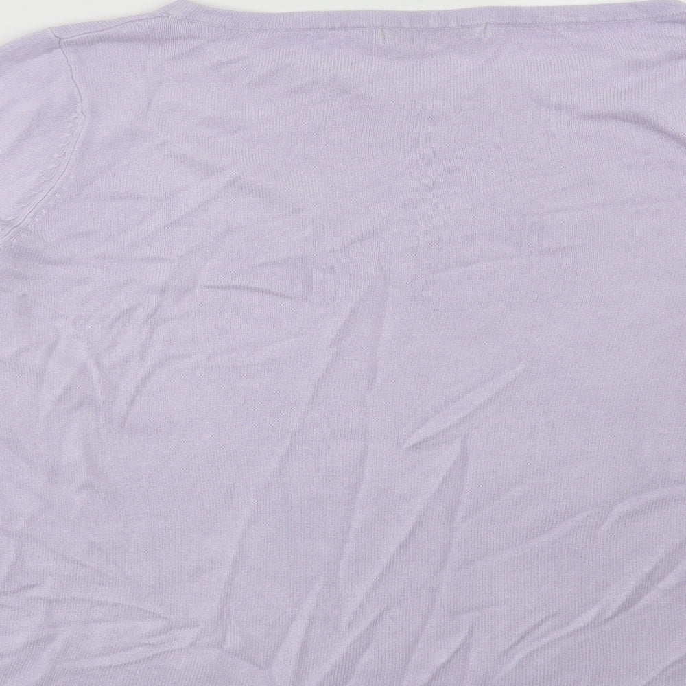 George Womens Purple   Pullover Jumper Size 16