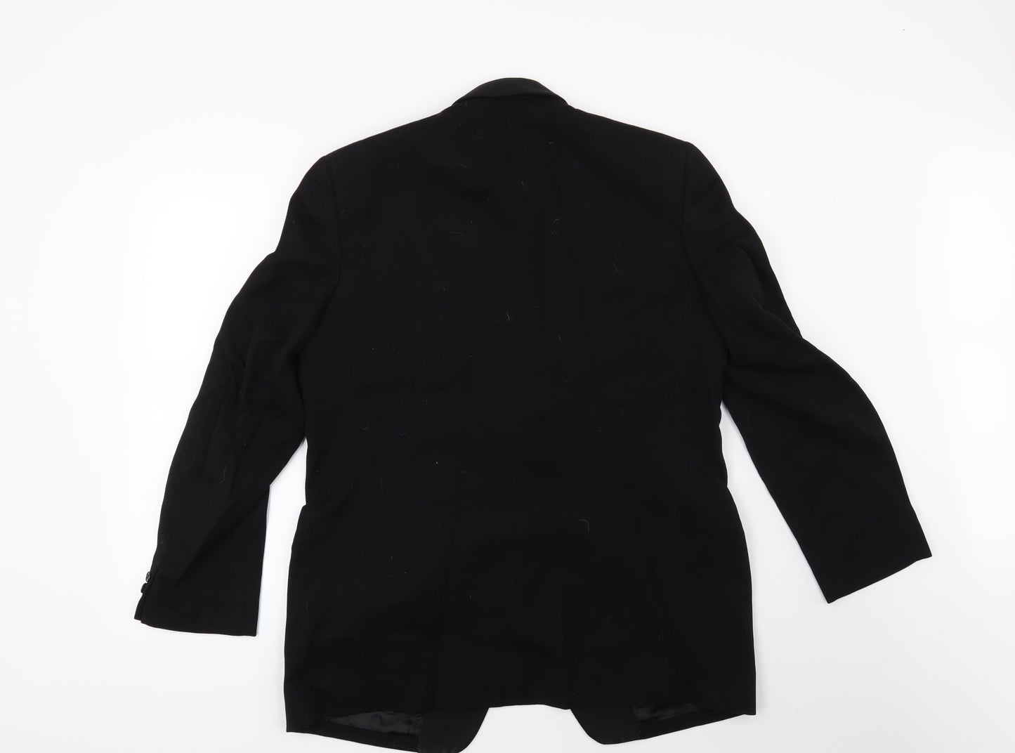 Preworn Mens Black   Jacket Blazer Size 38