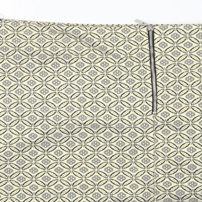 Preloved Atmosphere Womens Gold Geometric  Maxi Skirt Size 14 - Label