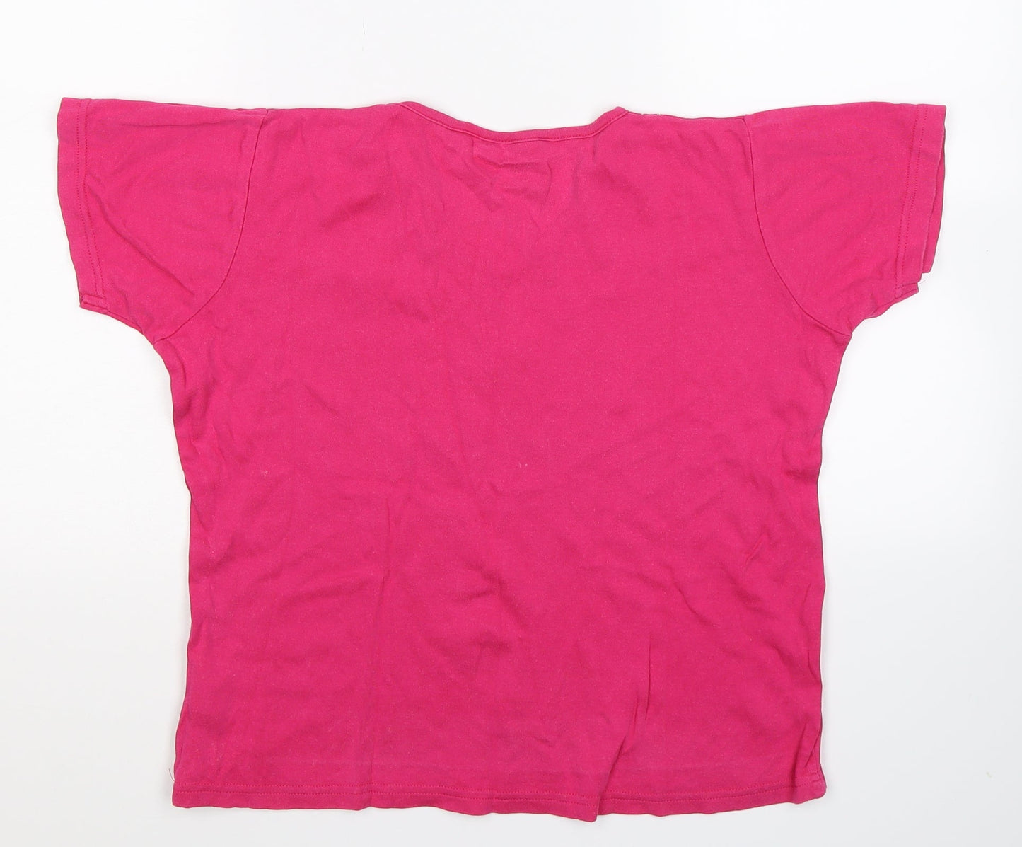 EWM Womens Pink   Basic T-Shirt Size 18
