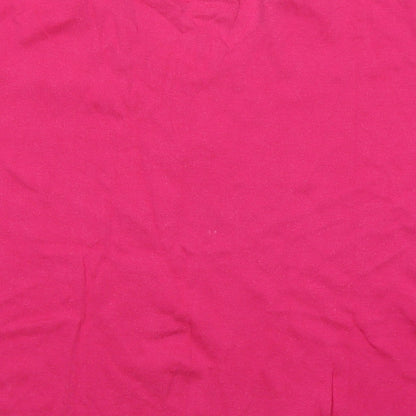 Preloved EWM Womens Pink   Basic T-Shirt Size 18 - Label