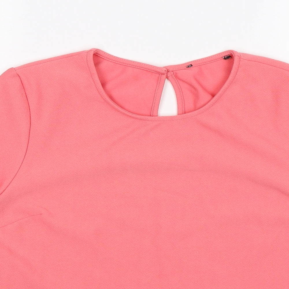 Atmosphere Womens Pink   Basic T-Shirt Size 10