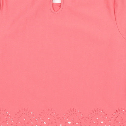 Preloved Atmosphere Womens Pink   Basic T-Shirt Size 10 - Label