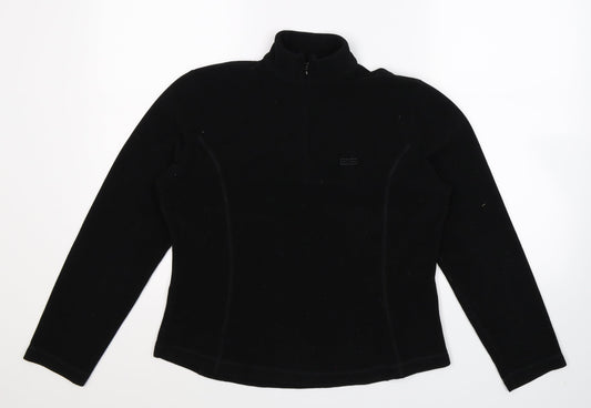 Georg Schumacher Womens Black  Fleece Jacket  Size M