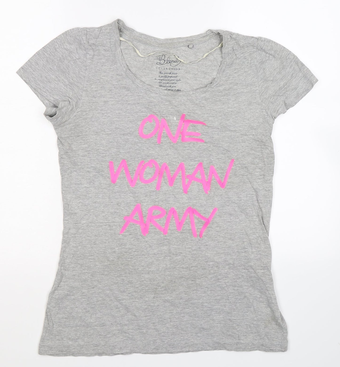 Blend Womens Grey   Basic T-Shirt Size L