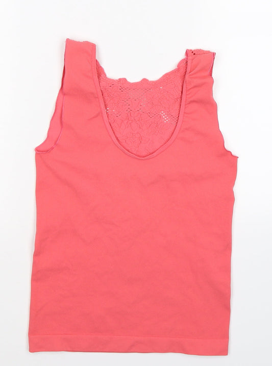 Preworn Womens Pink   Basic Tank Size XS