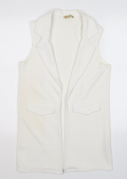 Cameo Rose Womens White   Jacket Blazer Size 12