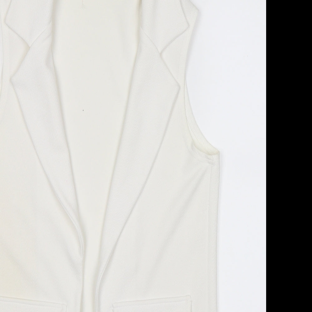 Cameo Rose Womens White   Jacket Blazer Size 12
