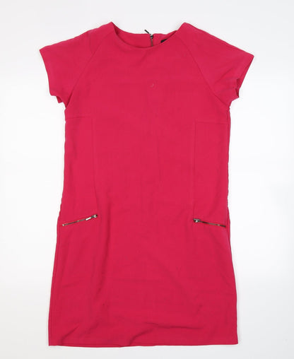 Preloved NEXT Womens Pink   Sheath  Size 12 - Front
