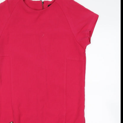 Preloved NEXT Womens Pink   Sheath  Size 12 - Detail