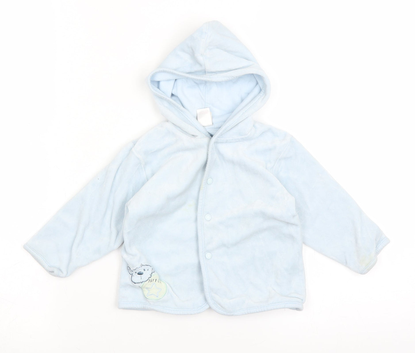 Little bundle Baby Blue   Jacket  Size 9-12 Months