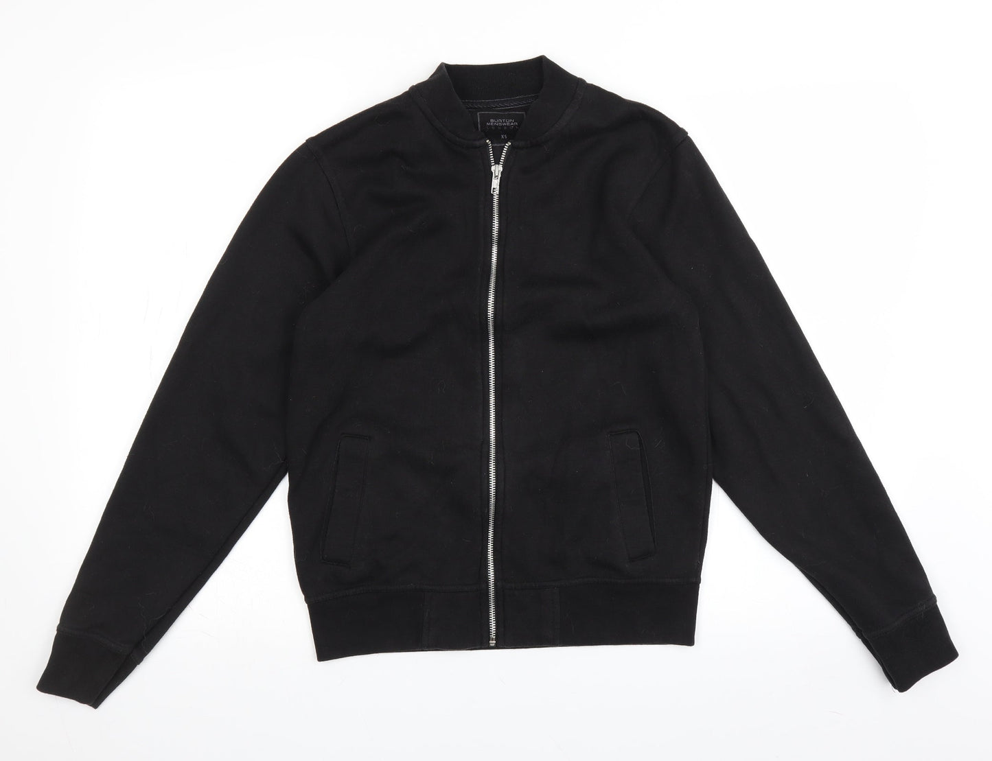 Burton Mens Black   Full Zip Sweatshirt Size XS