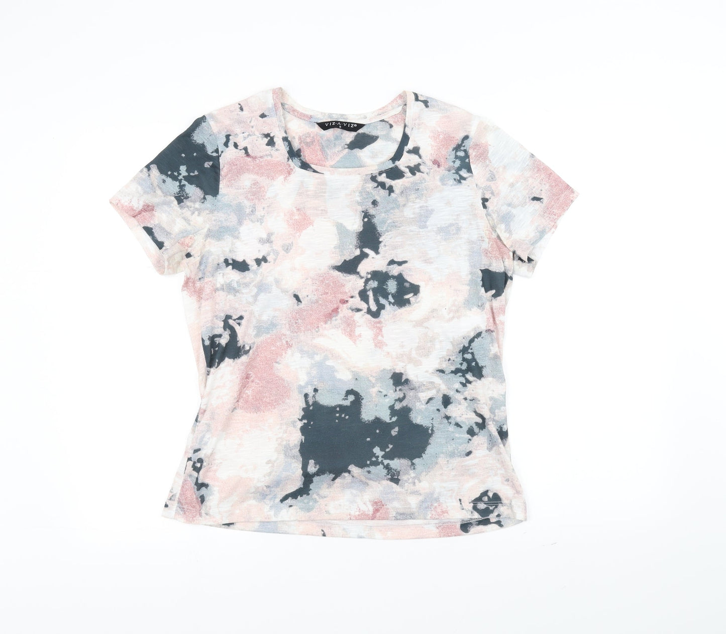 Viz a Viz Womens Pink   Basic T-Shirt Size S