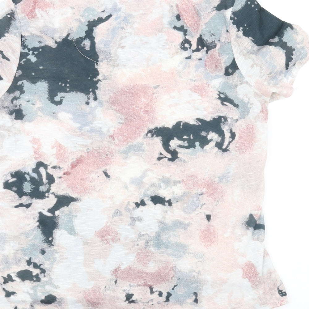 Viz a Viz Womens Pink   Basic T-Shirt Size S