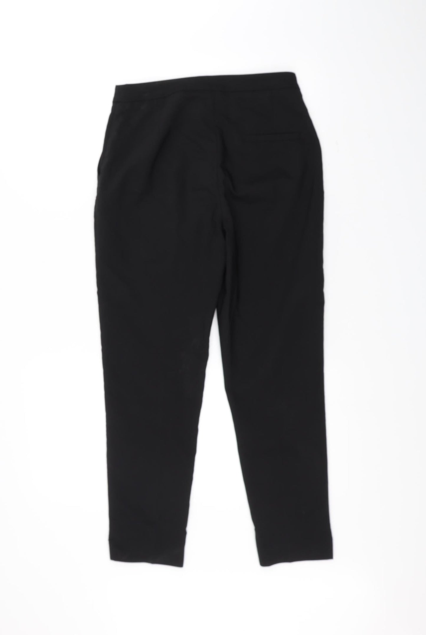 H&M Womens Black   Trousers  Size 6 L26 in