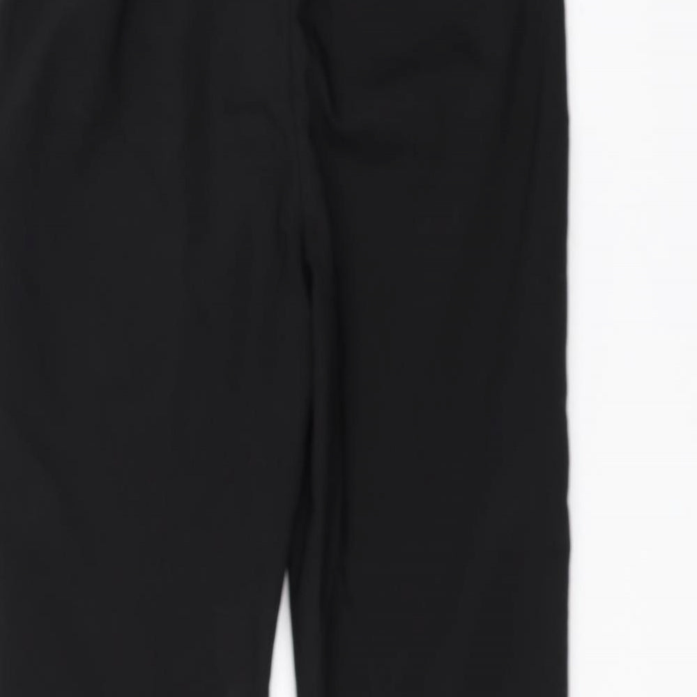 H&M Womens Black   Trousers  Size 6 L26 in