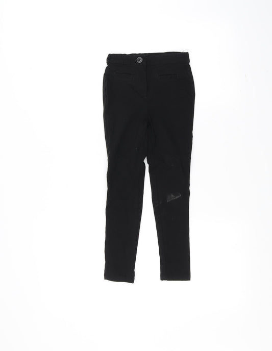 NEXT Girls Black   Straight Jeans Size 7 Years