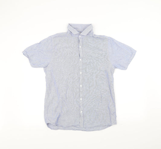 NEXT Boys Blue   Basic Button-Up Size 15 Years