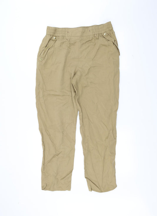 Cortefiel Mens Brown   Trousers  Size L L26 in