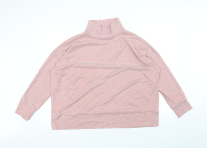 Preloved M&Co Womens Pink   Pullover Jumper Size 20 - Front