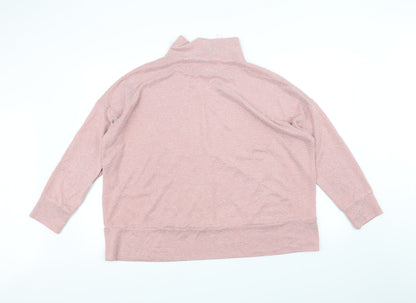Preloved M&Co Womens Pink   Pullover Jumper Size 20 - Back