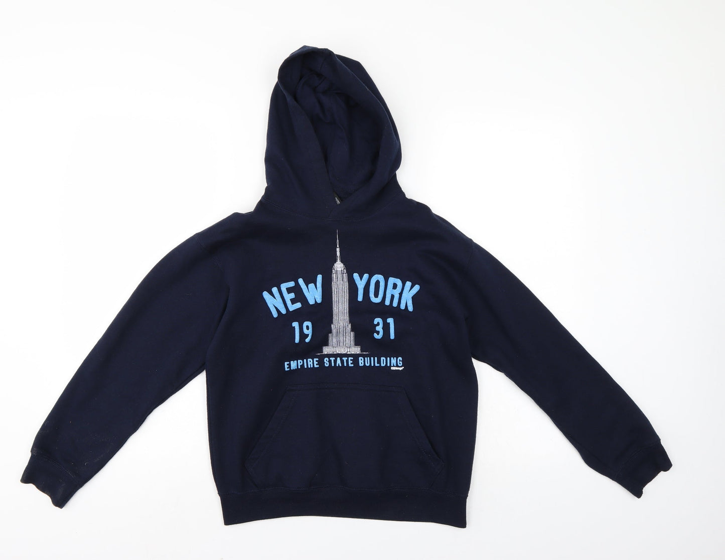 Point Sportswear Womens Blue   Pullover Hoodie Size M