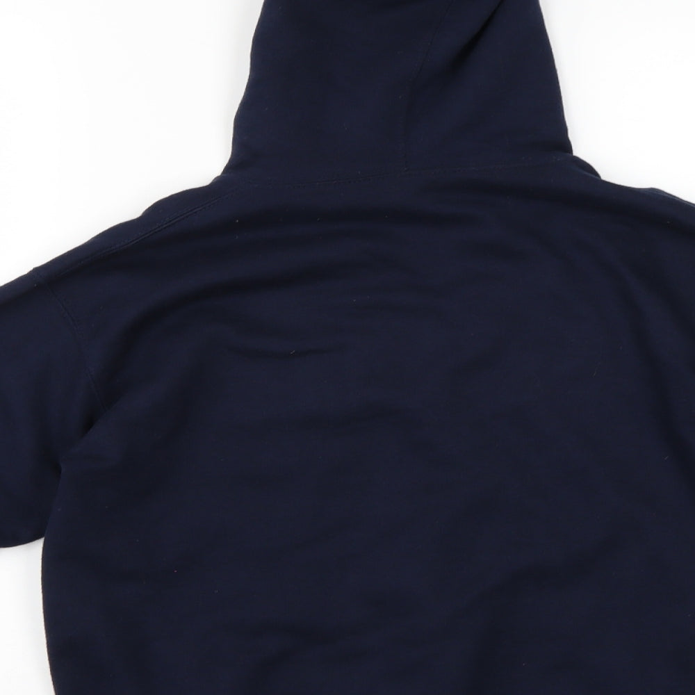 Point Sportswear Womens Blue   Pullover Hoodie Size M